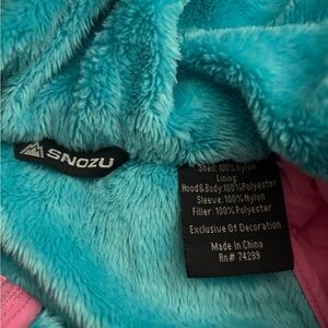 18 month snowsuit - Snozu
